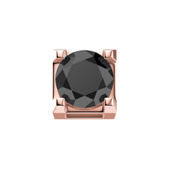 Elements Rose Gold and Black Diamond 0.05 ct Claw DCHF3305.005