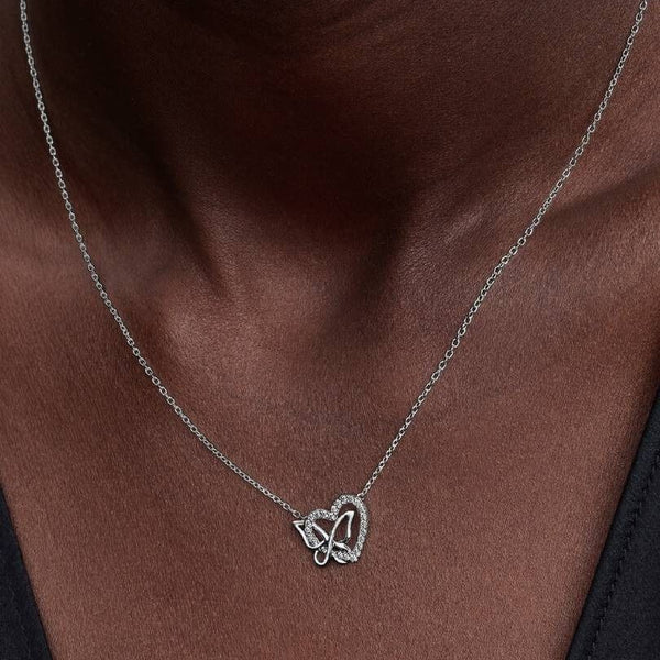 Collana Pandora Cuore E Farfalla 394477C01-45