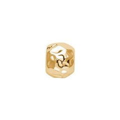 Charm Elements Ball oro giallo martellato ECF11696