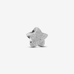 Charm Pandora Mini Estrella con Efecto Diamante