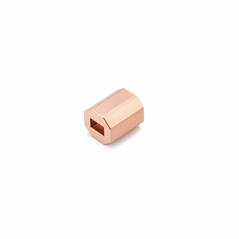 Elementos Octágonos en Oro Rosa