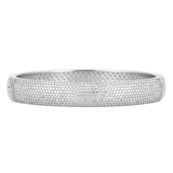 Bracciale Sogni Rigido con Pavè Bianco BR095BB