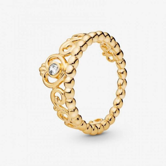 Anello Pandora Tiara Dorata
