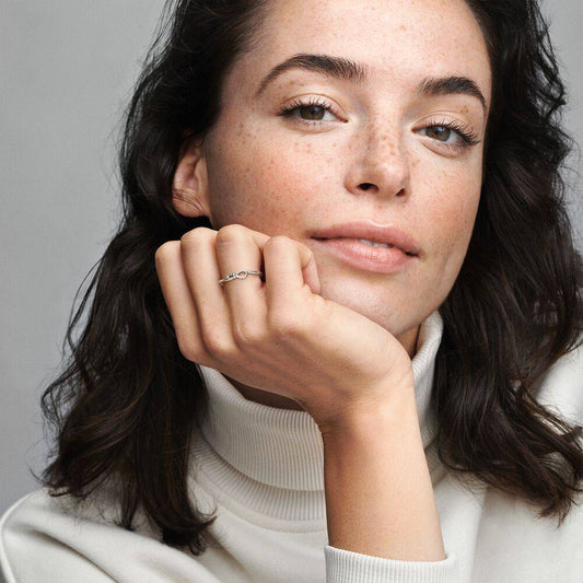 Pandora Infinity Knot Ring