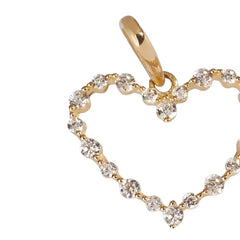 Ciondolo Stroili Cuore Poème Oro Giallo 9 KT Cubic Zirconia 1429089