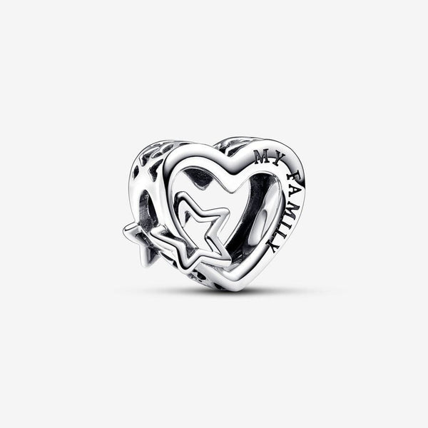 Charm Pandora Openwork Cuore Con Stella 792829C00