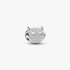 Charm Pandora Mini Búho Efecto Diamante
