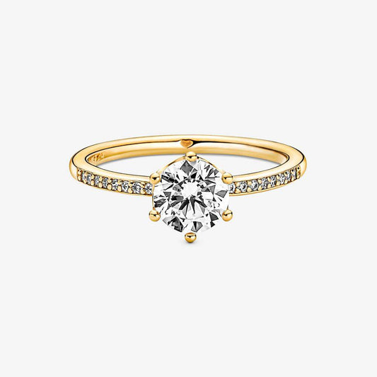 Pandora Sparkling Crown Ring