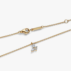 Collana Pandora con Pendente Farfalla Placcata Oro 14 KT 364267C01-45
