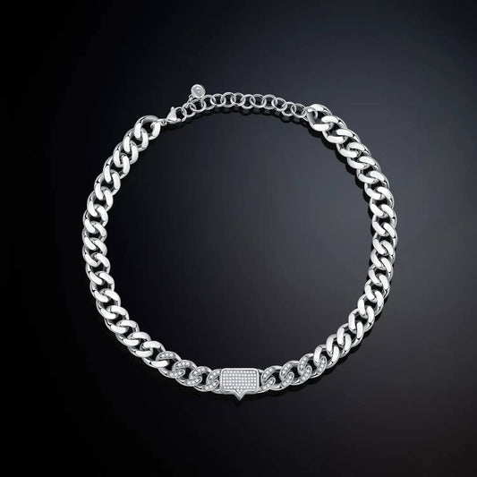 Collar Groumette con cadena Bossy de Chiara Ferragni