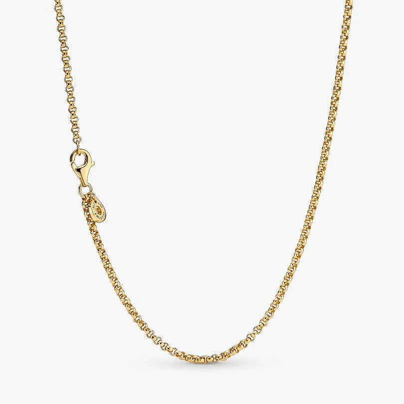 Catenina Pandora Maglia Rolò Rifinita In Oro 369260C00