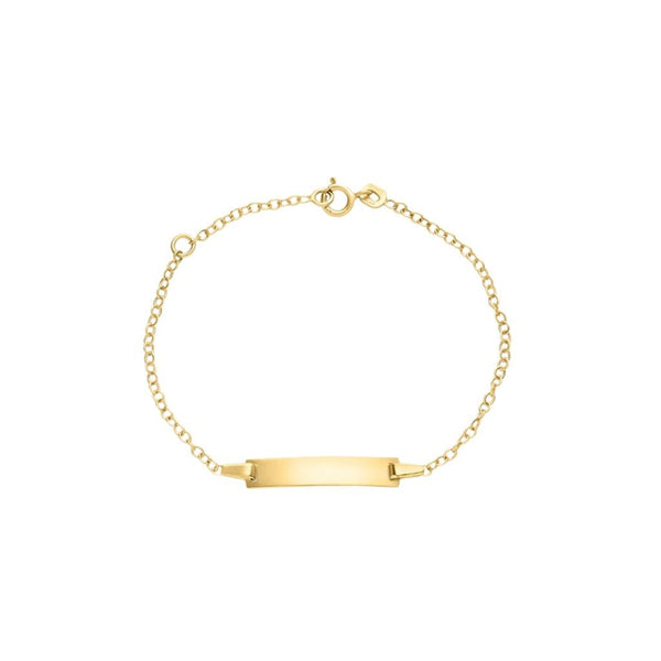 Bracciale Stroili Con Targhetta Holy Oro Giallo 9 KT 1415825
