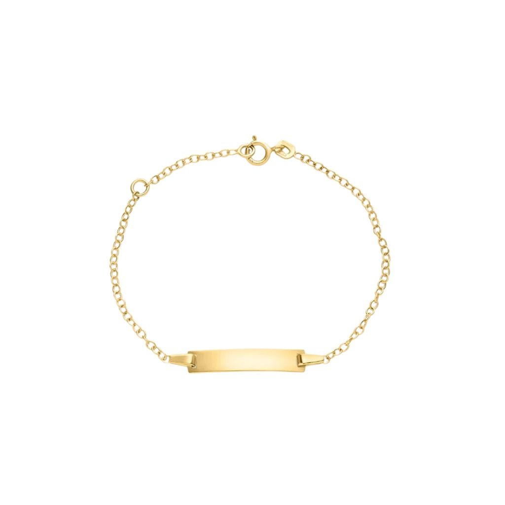 Bracciale Stroili Con Targhetta Holy Oro Giallo 9 KT 1415825