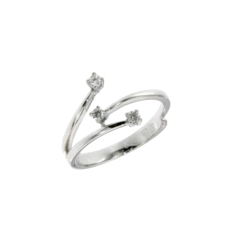 Anello Mirco Visconti Trilogy Fantasia con Diamanti ct. 0,12 D103