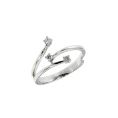 Mirco Visconti Trilogy Fantasy Ring with 0.12 ct Diamonds