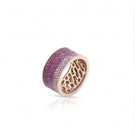 Anello Sogni Fascia con Pietre Multicolor