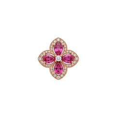 Charm Elements Sultana con diamante e tormaline rosa ECY13475.005