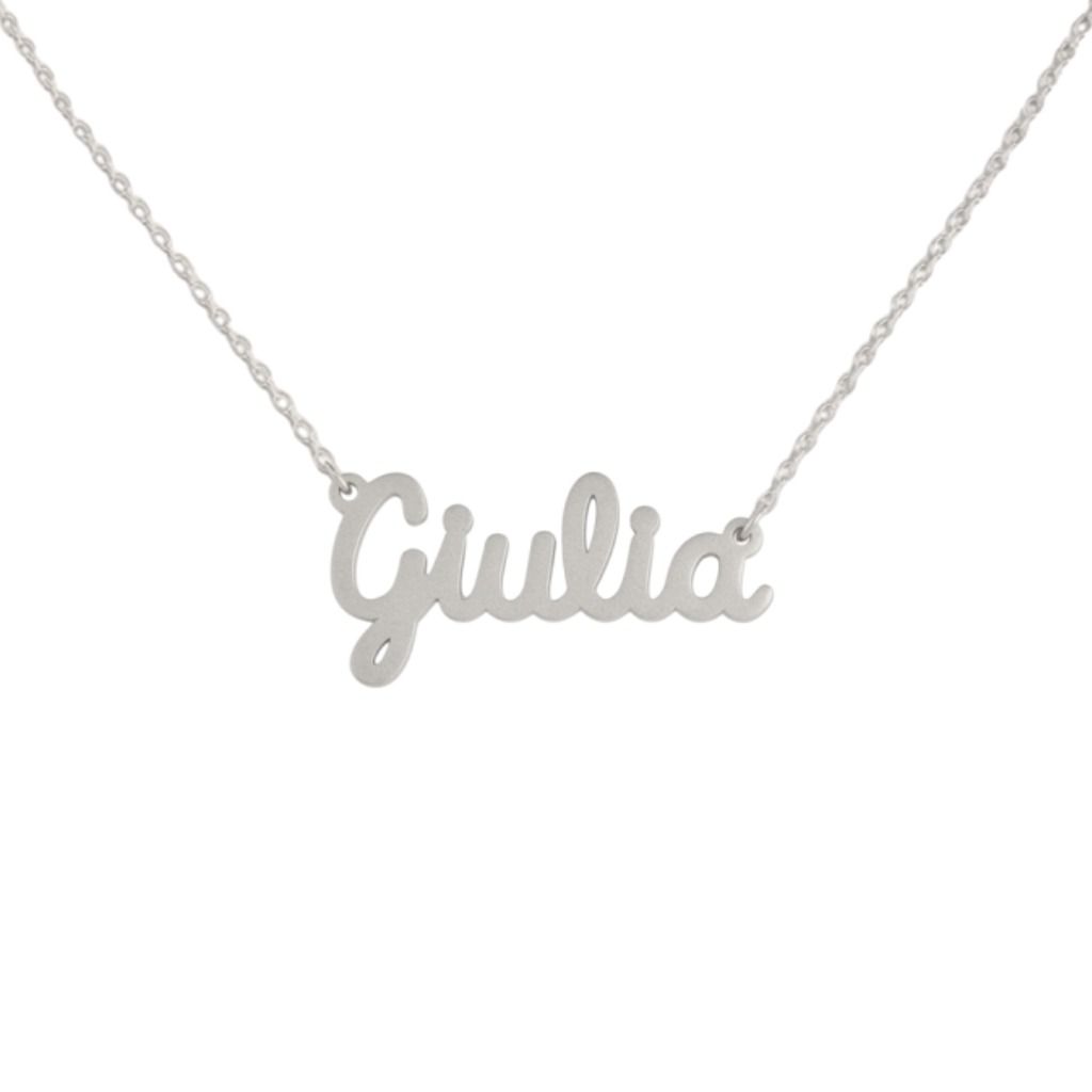 Collana Nome Personalizzata in Acciaio -