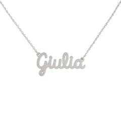 Collana Nome Personalizzata in Acciaio -