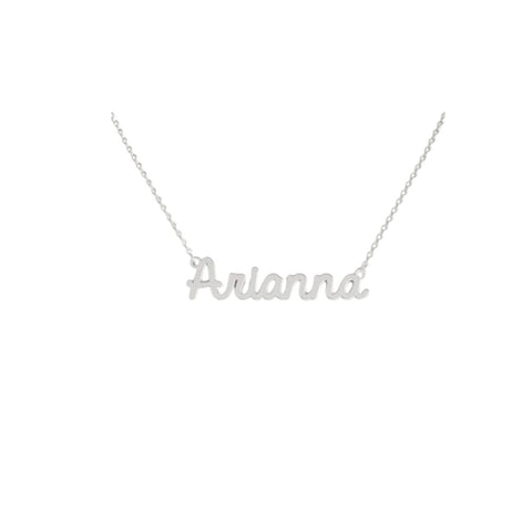 Arianna Name Necklace in 316 Stainless Steel