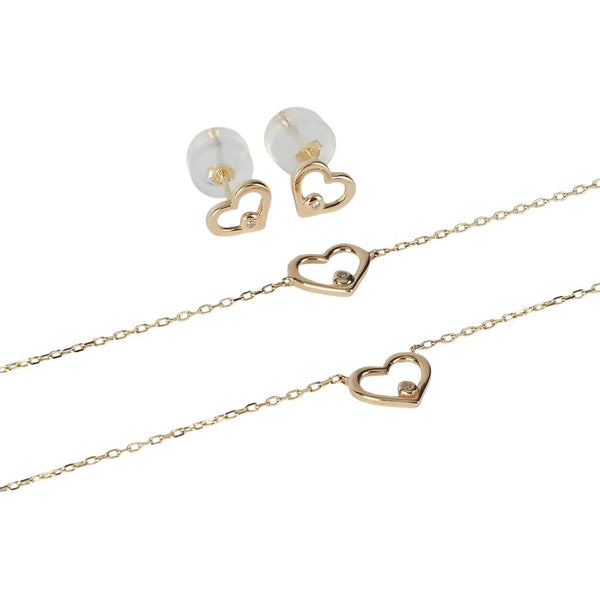 Bracciale Stroili Cuore Mon Petit Oro Giallo 9 KT Diamante 0,004 ct 1432784