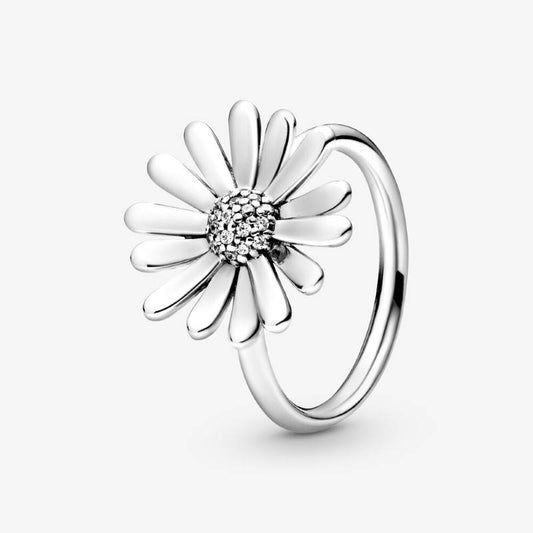 Pandora Daisy Ring With Pavé