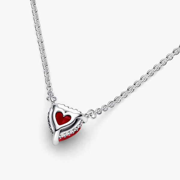 Collana Pandora Cuore Rosso 392542C01-45