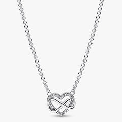 Collana Pandora Cuore Infinito Pietre Luminose 392666C01