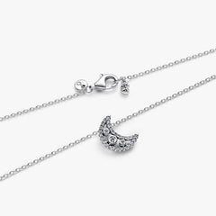 Pandora Crescent Moon Pendant Necklace