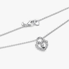 Pandora Luminous Heart Lock Necklace