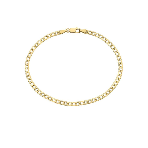 Bracciale Stroili Catena L'homme Or Oro Giallo 9 KT Maglia Groumette 1412933