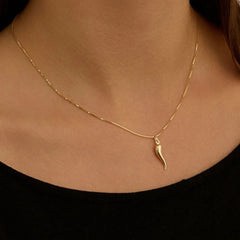 Stroili Horn of Plenty Poème Yellow Gold 9 KT Pendant 1410358