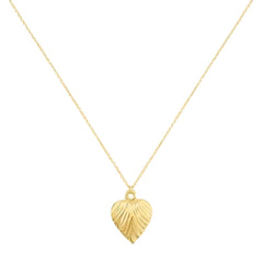 Stroili Beverly Heart Necklace 9 CT Yellow Gold 1436960