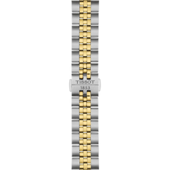 Orologio Tissot Ballade da Uomo Bicolore con Quadrante Bianco T1564102203100
