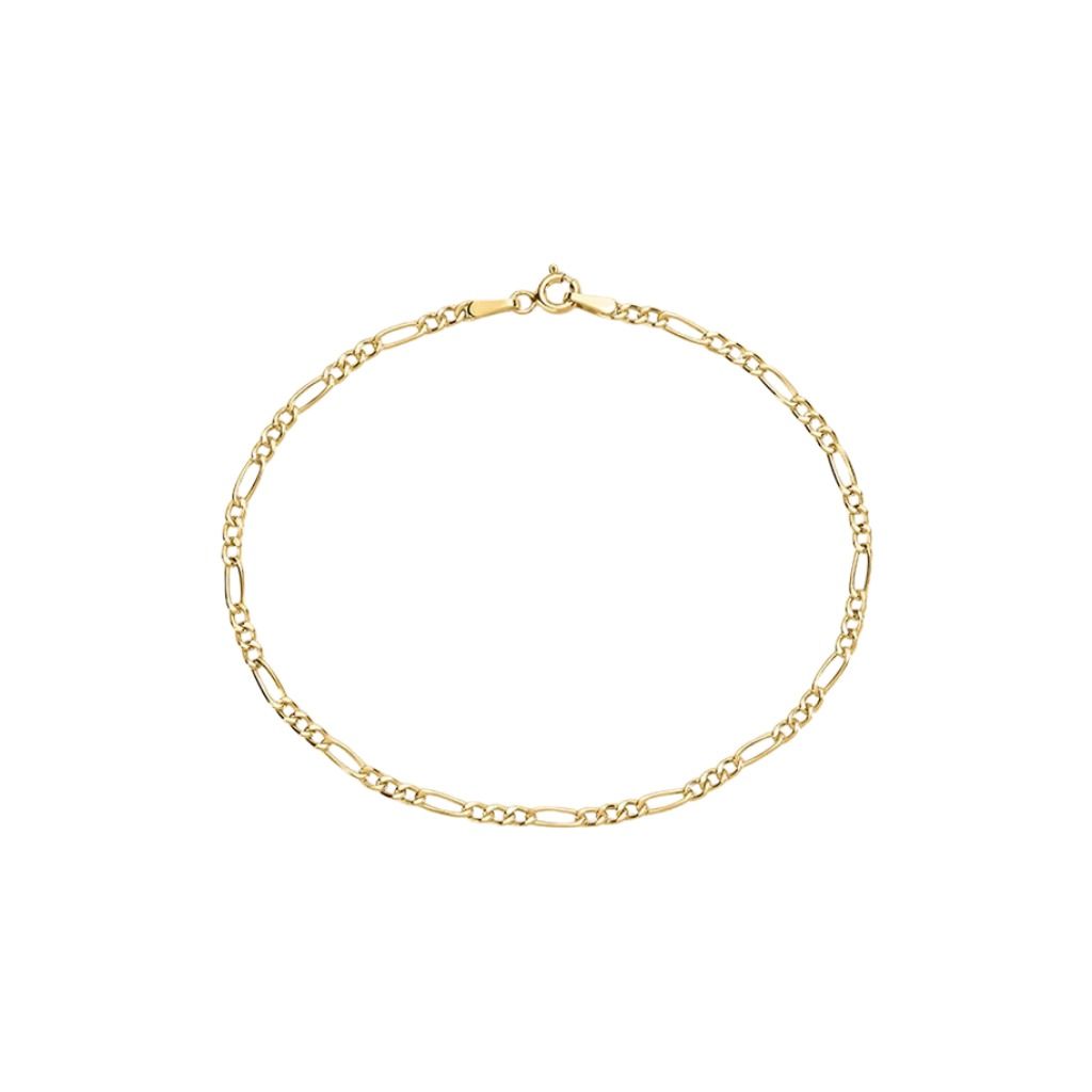 Stroili L'homme Gold Chain Bracelet 9 KT Yellow Gold 1412928
