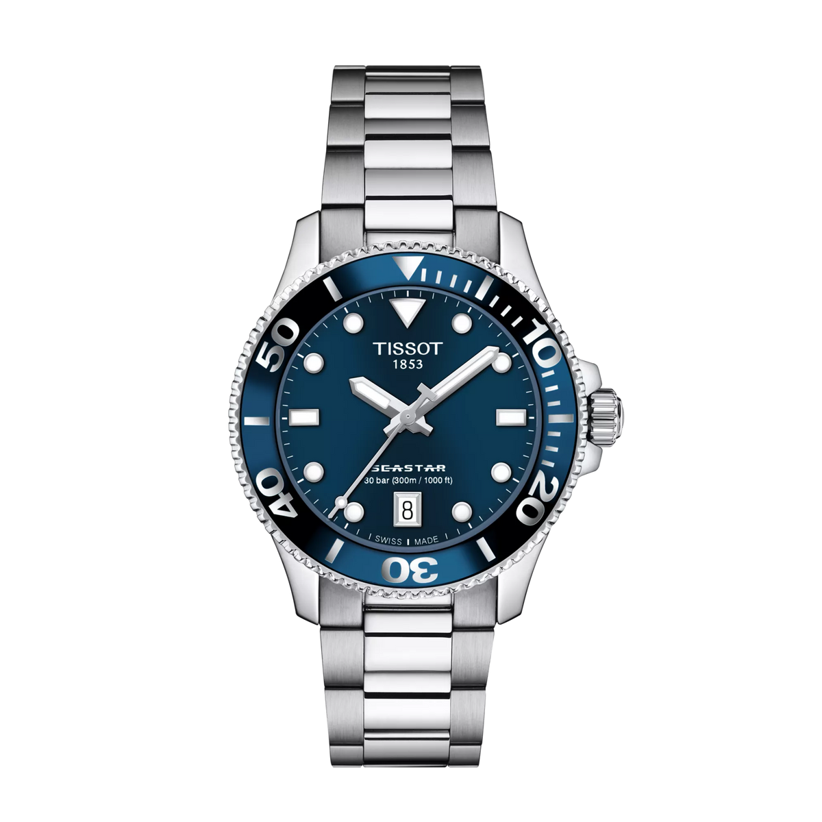 Reloj Tissot Seastar 1000 de 36 mm.