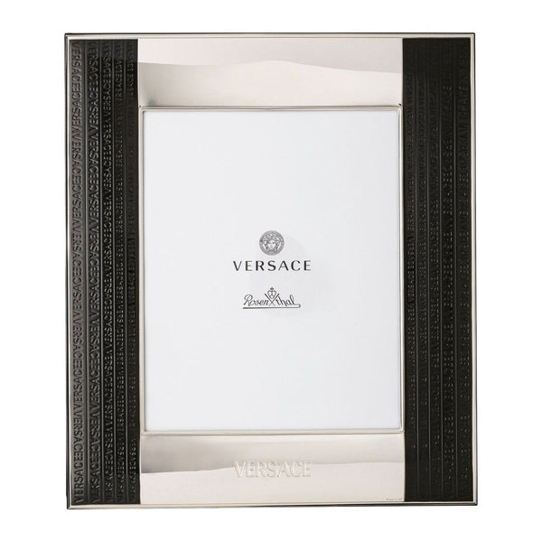 Versace Silver Black Frame 20X25