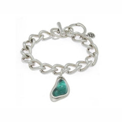 Bracciale Ciclon con Murano Verde Scuro 171103