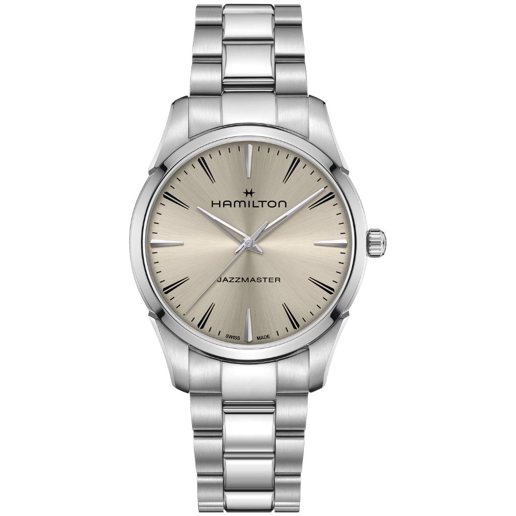 Hamilton Men's Jazzmaster Beige Quartz Watch 40 mm H32461121