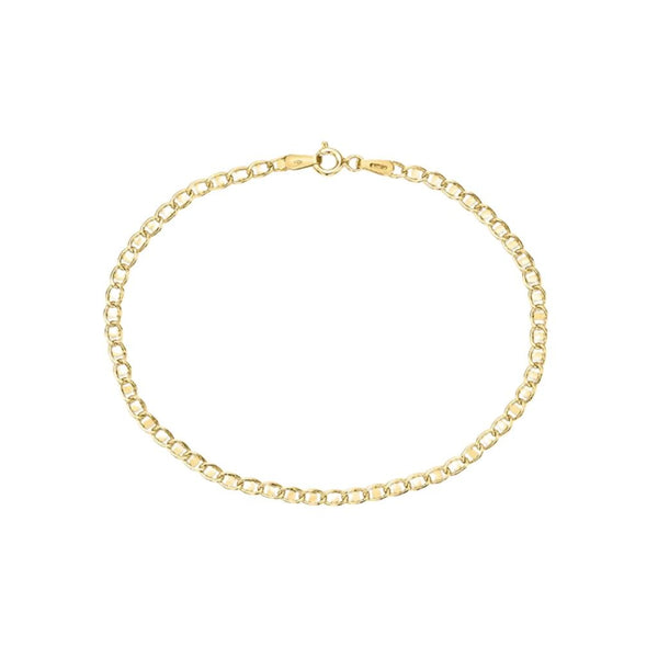 Bracciale Stroili Catena Colette Oro Giallo 9 KT Maglia Traversino 1435933