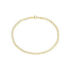 Stroili Colette 9 KT Yellow Gold Cable Chain Bracelet 1435933