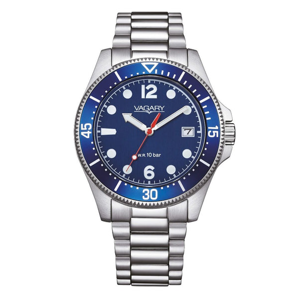 Orologio Vagary Uomo Aqua39 Blu VD5-317-71