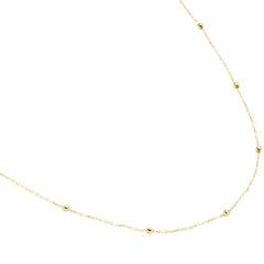 Stroili Beverly 9 CT Yellow Gold Mariner Link Necklace 1432717