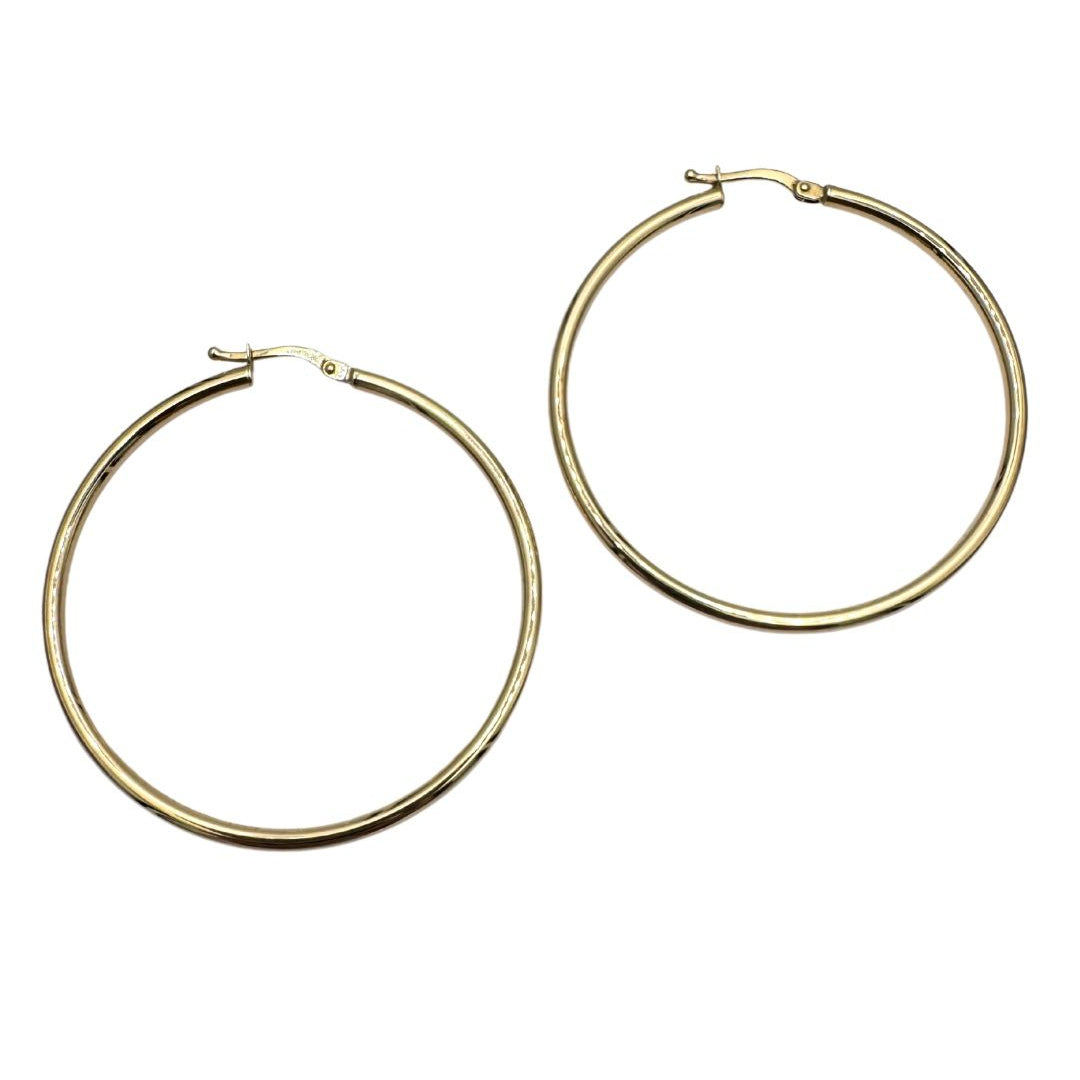 Orecchini Cerchi in Oro Giallo 18 KT CKR008