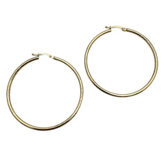 Orecchini Cerchi in Oro Giallo 18 KT CKR008