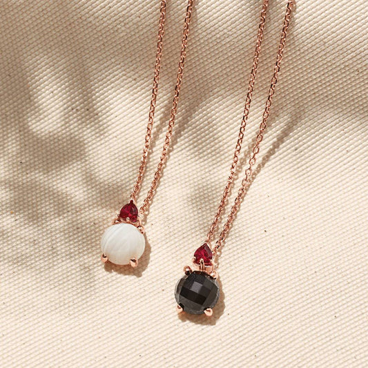 Collana Bronzallure Pendente con Pietre