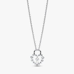 Pandora Luminous Heart Lock Necklace