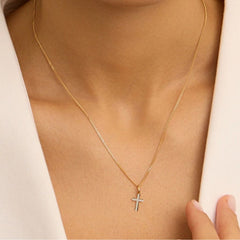 Ciondolo Stroili Croce Holy Oro Giallo 9 KT 1401875