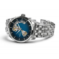 Orologio Hamilton Uomo Jazzmaster Open Heart Blu H32675140