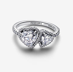 Pandora Double Hearts Ring